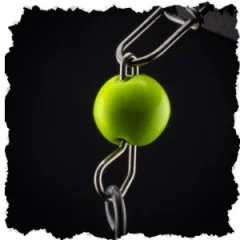 Zite Fishing Tungsten Cheburashka ProSharp Rigs Größe #6 Neon Tungstenperle UV Aktiv Forelle Angelhaken - Hohe Lockwirkung durch UV-Reize