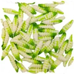 Attracta Larv Forellenköder Schock Mix Käse Aroma Floating Edition 3,5 cm 8 St. Gummiköder - Direkte Anziehungskraft