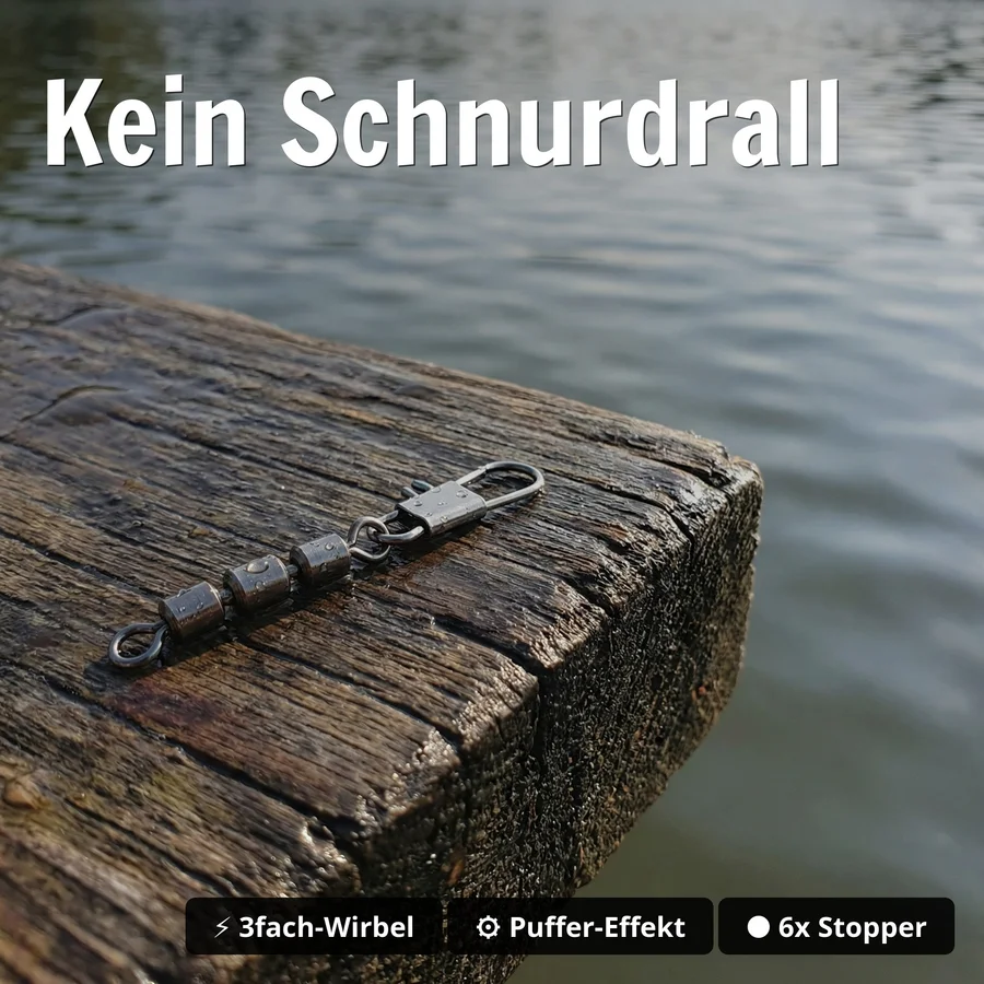 Zite Fishing Schlepp-Posen Set Rund 2g - Forellenpose mit Zubehör für Forellensee - Kein Schnurdrall