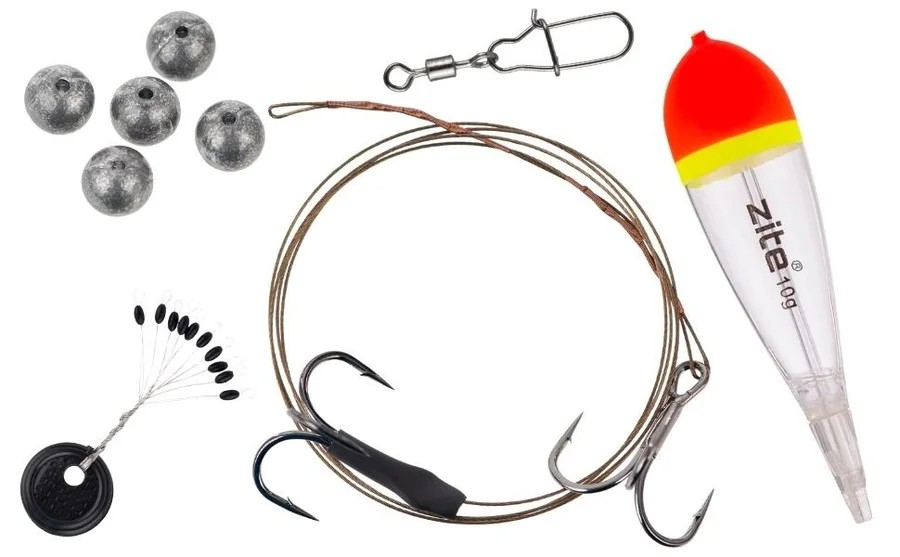 Deadbait Kristall-Hechtposen Sortiment - Raubfischposen mit Köderfisch System, Bleigewichte & mehr für das Hechtangeln - Detaillierte Übersicht