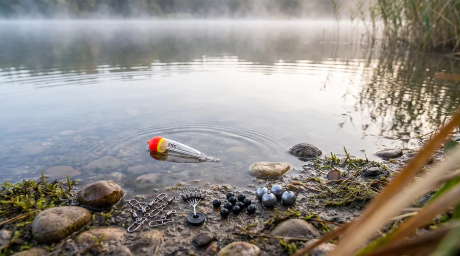 Deadbait Kristall-Hechtposen Sortiment - Raubfischposen mit Köderfisch System, Bleigewichte & mehr für das Hechtangeln - Alles für Hecht und Zander