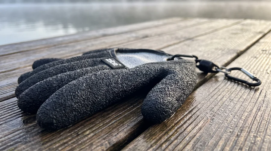 Zite Fishing Landehandschuhe L/XL mit Magnet-Karabiner – rutschfester Landegriff & schnell trocknendes Innenfutter - Detaillierte Übersicht