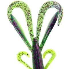 Zite Fishing Inzite Braw Set 48 Gummikrebse in 6 Farben 10,5 cm Creature Bait Krebsimitat Gummiköder Barsch & Zander - Fluchtähnliches Spiel durch Silikonanhänge