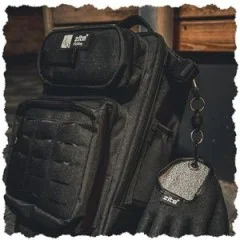 Zite Fishing Slingbag Angelrucksack mit 2 Tackleboxen - 36 x 25 x 13 cm Angeltasche - Zugriff in Sekunden