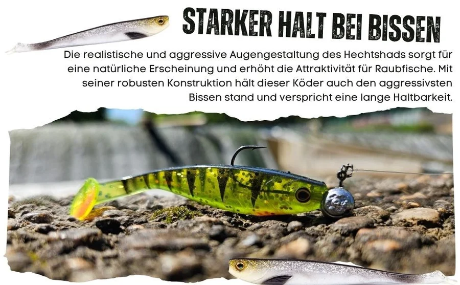 Reizköder Starterset - Inzite Rotator & Blader Set mit Gratis Trailer-Baits für Zander & Barsch - Detaillierte Übersicht