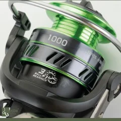 Zite Fishing Forellen Gummiköder Rute 200cm + Trout Reel 1000 3+1BB - Leichtlauf und Kontrolle dank präziser Technik.