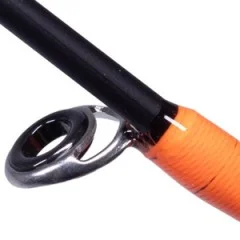 UL Gummiköder Angelset - Solid Tip Rute 2m - 1000er Rolle - 8x geflochtene Schnur - Haken + GRATIS Gummiköder & Guthaben - Markante Zierwicklung