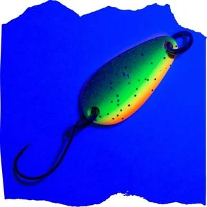 Zite Fishing The Troutforce Spoon 1,7g ZAP! Mr. Boombolt – UL-Forellenblinker mit Einzelhaken Gr. 8 - UV-Aktivität