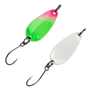 The Troutforce Spoon ZAP! 1,7 g – Glitza Starflare – UV-aktiver UL Spoon für Forellen Zite Fishing - Farbreiches Design
