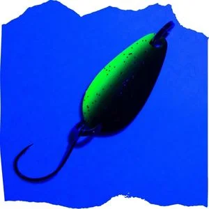 The Troutforce Spoon ZAP! 1,7 g – Shockscale – UV-aktiver UL Forellenspoon Zite Fishing - UV-Aktivität