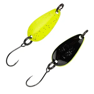 The Troutforce Spoon ZAP! 1,7 g – Neon Genius – UV-aktiver UL Spoon Zite Fishing - Farbreiches Design