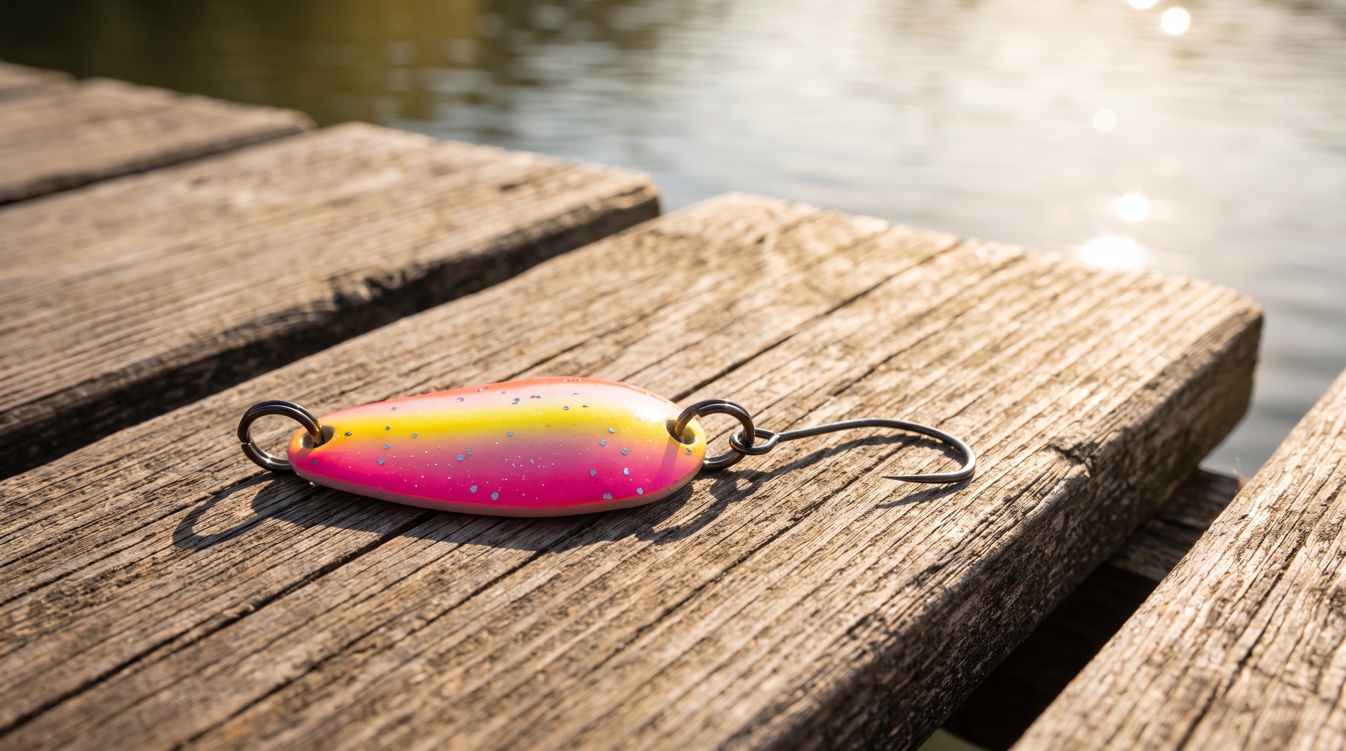 The Troutforce Spoon ZAP! 1,7 g – Flossefix – UV-aktiver UL Forellenköder Zite Fishing - Detaillierte Übersicht