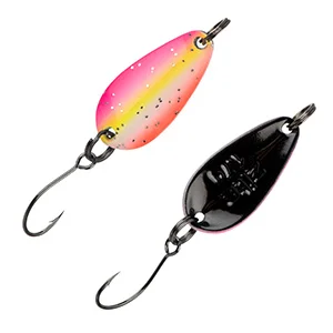 The Troutforce Spoon ZAP! 1,7 g – Flossefix – UV-aktiver UL Forellenköder Zite Fishing - Farbreiches Design
