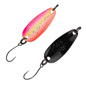 The Troutforce Spoon BAMF! 2,3 g 3,0 cm – Flossefix – UV-aktiver Forellenköder Zite Fishing - Farbreiches Design