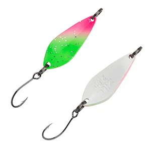 The Troutforce Spoon KAPOW! 2,8 g – Glitza Starflare – UV-aktiver Forellenspoon Zite Fishing - Farbreiches Design