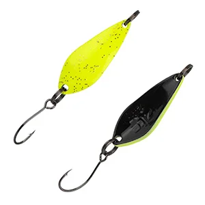 The Troutforce Spoon KAPOW! 2,8 g – Neon Genius – UV-aktiver Forellenspoon Zite Fishing - Farbreiches Design