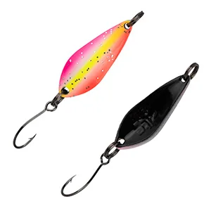 The Troutforce Spoon KAPOW! 2,8 g – Flossefix – UV-aktiver Spoon für Forellenangeln Zite Fishing - Farbreiches Design