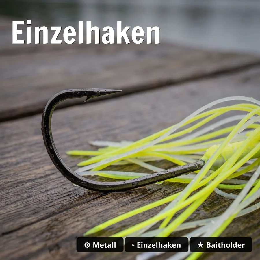 Inzite Blader Bladed Jig 10 g – Haken 3/0 – Lemon Drop – Starke Vibration & Trailerfähig - Einzelhaken