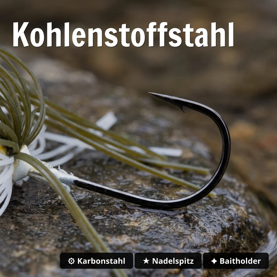 Inzite Blader Bladed Jig 10 g – Haken 3/0 – Golden Coconut – Starke Vibration & Trailerfähig - Kohlenstoffstahl