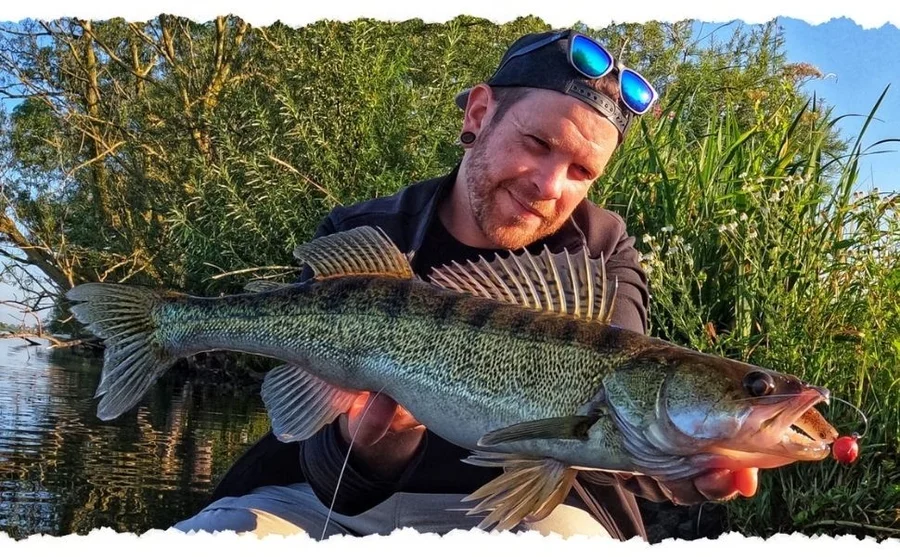 Zite Fishing Inzite Pro Stick Starter-Set Zander Spinning Reel Pro 3000 bespult, Jigspinner Neon & Snaps - Unser Starterset im Outdoor-Einsatz!