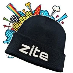 Accessoire Set mit Beanie und Schlauchschal wärmend - Schwarz mit Logo für Erwachsene Angeln & Outdoor - Komfortabler Sitz dank elastischer Strickstruktur