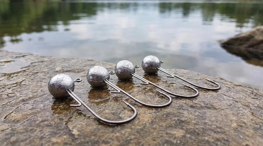 Zite Fishing Inzite Pershad Box - 40 Gummiköder mit Jigköpfen & Snaps für Barsch & Zander - Für Barsch und Zander gemacht