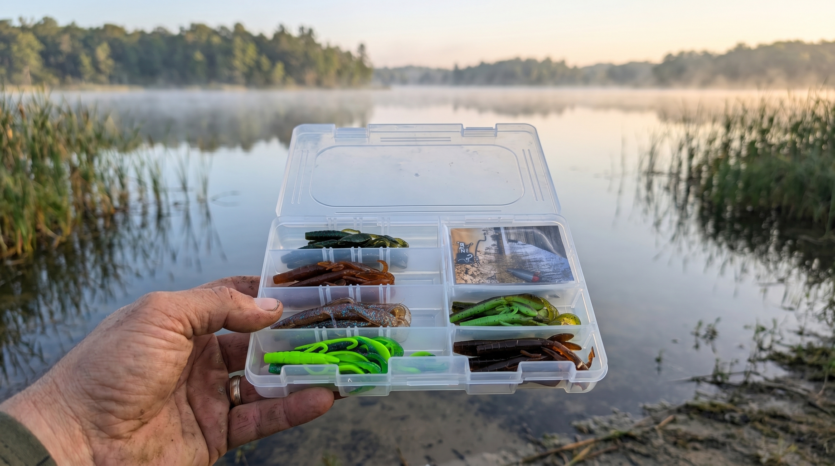 Zite Fishing Inzite Braw Starterbox – 30 Gummiköder 10,5 cm + 6 Fertigvorfächer für Barsch & Zander - Auspacken und loslegen