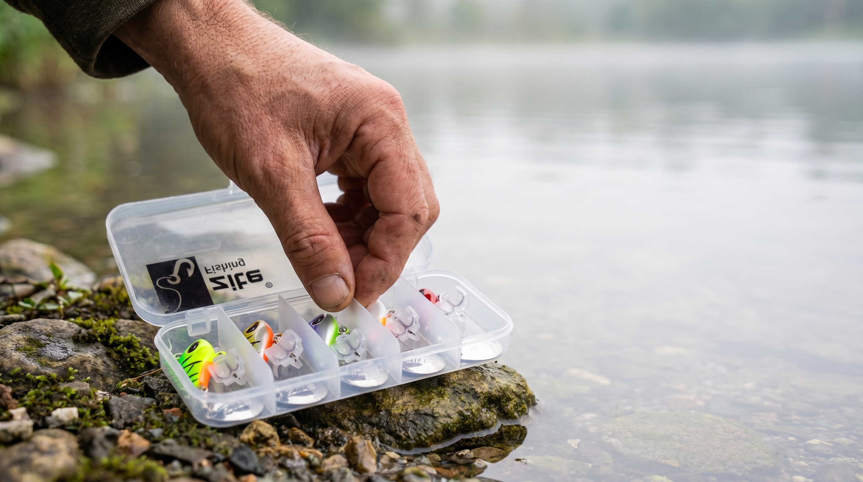Zite Fishing Jigspinner Set Neon S 15g – 5 Farben Barsch & Zander Köder UV-aktiv - Barsch & Zander gezielt