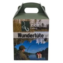 Wundertüte mit Allround Angelzubehör - Überraschungs Anglergeschenk Box - Vollgepackt mit Goodies