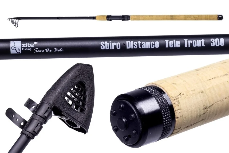 Tele Trout 3 für 2 - Carbon 330cm Forellenrute 3 STK Allround 10-40g Teleskoprute - Detaillierte Übersicht