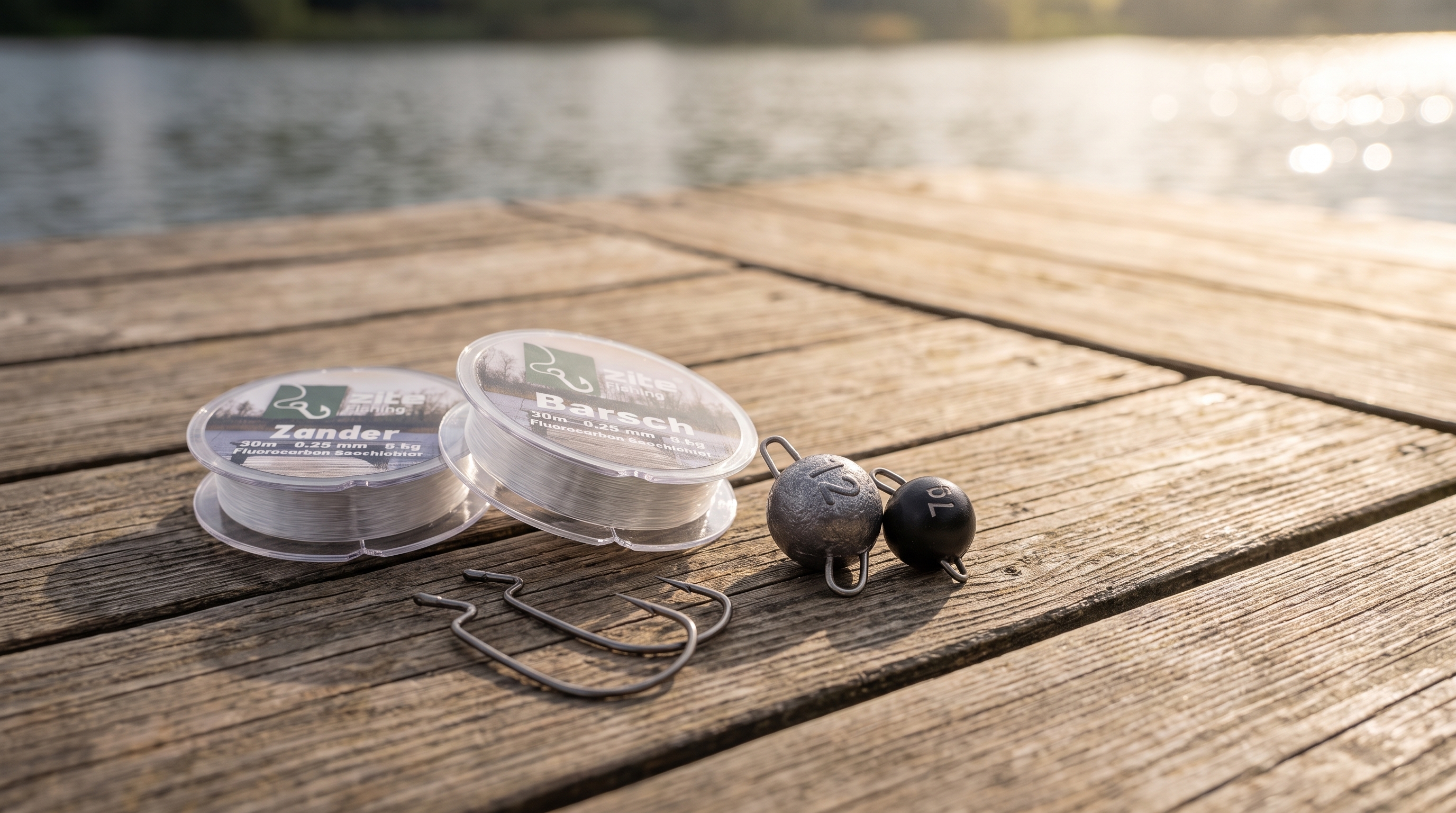 Cheburashka Rig Bundle mit Cheburashka in Blei & Tungsten sowie Off-Set & Schnüre für Barsch & Zander Angeln - Detaillierte Übersicht
