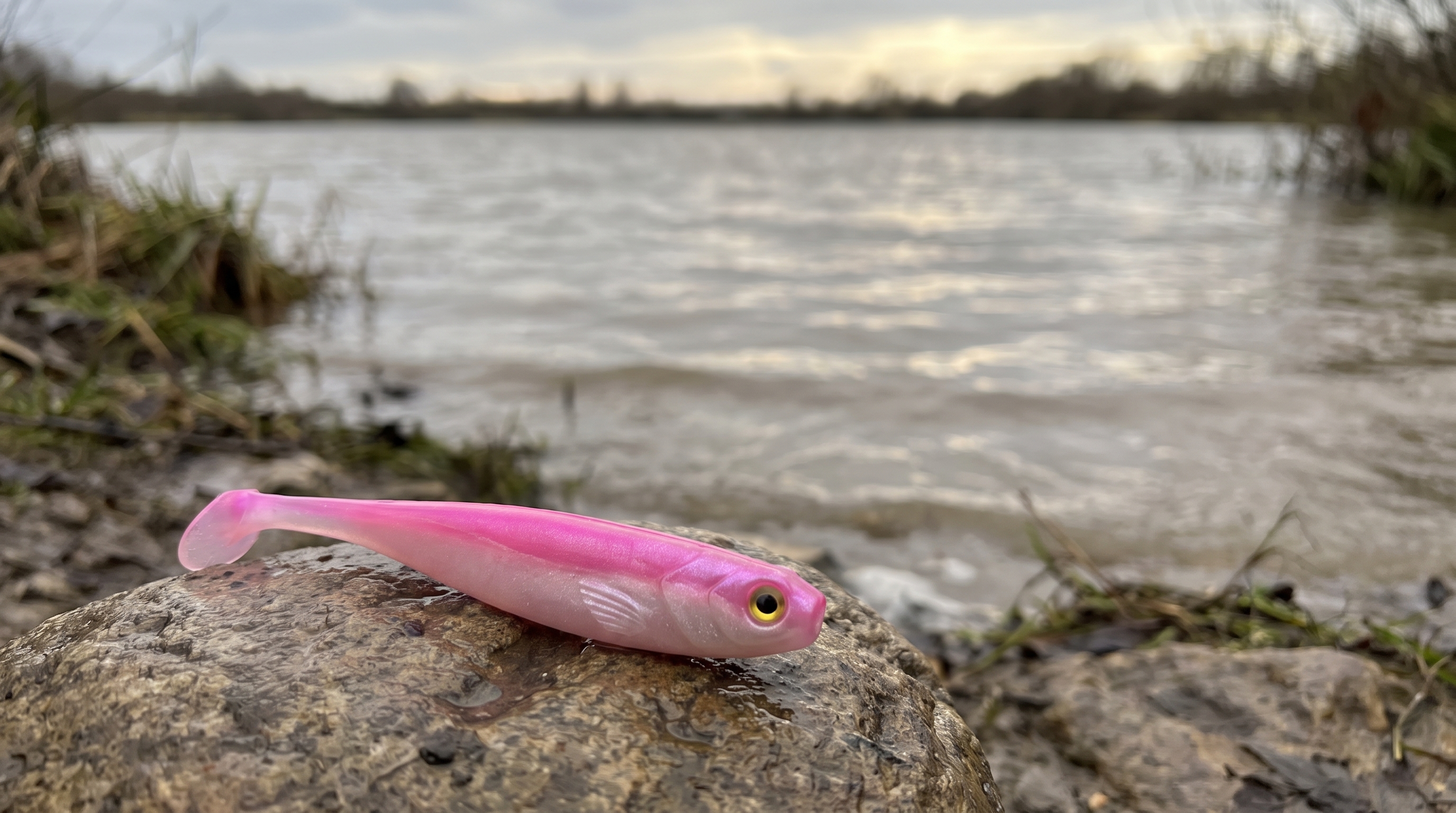 Zite Fishing Inzite Shad Pink Blush 12 cm 5 Stück – Gummifisch für Zander - Zander & Barsch gezielt