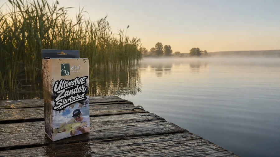 Zite Fishing Ultimative Starterbox Zander – Komplettset mit Gummiködern, Rigs & Jigs - Zander-Erfolg mit System