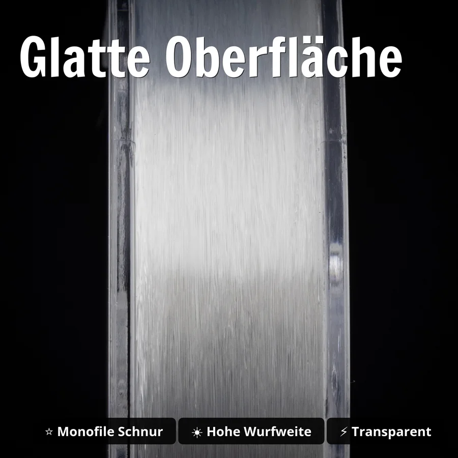 Zite Fishing Pro-Mono Elite Forelle – Monofile Angelschnur chartreuse, 300 m, 0,20 mm, 3,63 kg - Glatte Oberfläche