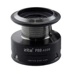 Zite Fishing Spinning Reel Pro 4000 Spinnrolle mit Frontbremse 8+1 2 Aluminiumspulen für Spinnfischen - Robuste Aluminiumspule für Flexibilität am Wasser