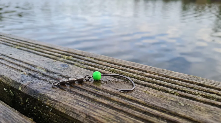 Zite Fishing Tungsten RotateRig Hooks Gr. 4 – 3er Set (15 Haken) für Forelle mit Tönnchenwirbel - Fit für Forellenanlagen