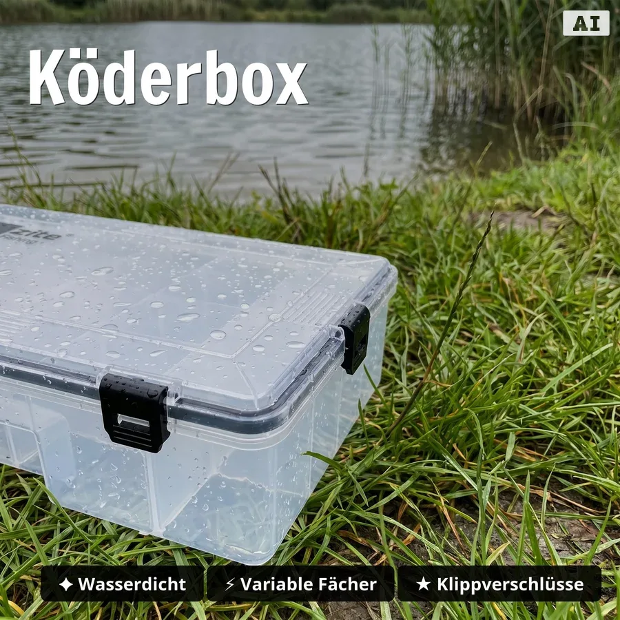 Zite Fishing Inzite Flanker XL Sparset – Hecht-Komplettset mit 6 Gummifischen 23,5 cm, 2x Variables Hechtsystem L (Natur - Köderbox