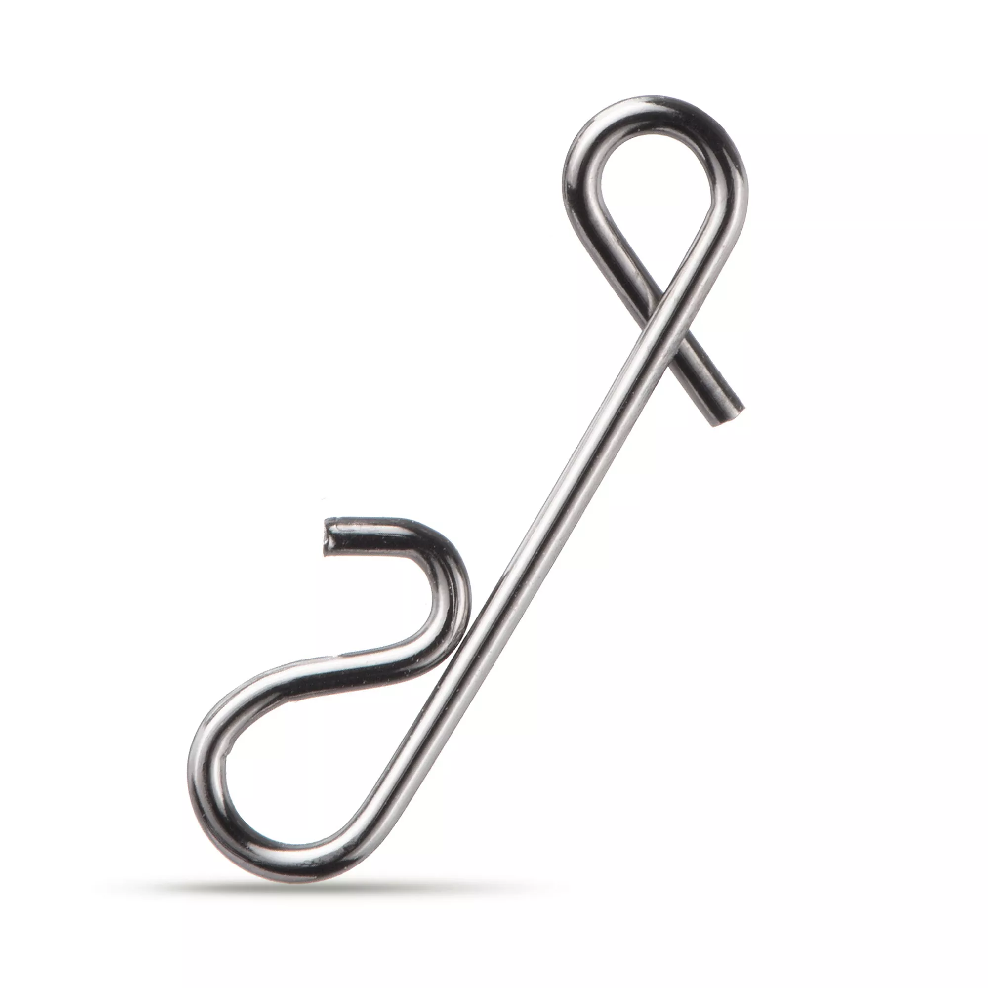 LMAB No-Knot Verbinder – Knotenlos, Stabiler Draht, 15 Stück, 3 Größen, Für Zander, Barsch & Hecht LMAB No-Knot Verbinder – Knotenlos, Stabiler Draht, 15 Stück, 3 Größen, Für Zander, Barsch & Hecht