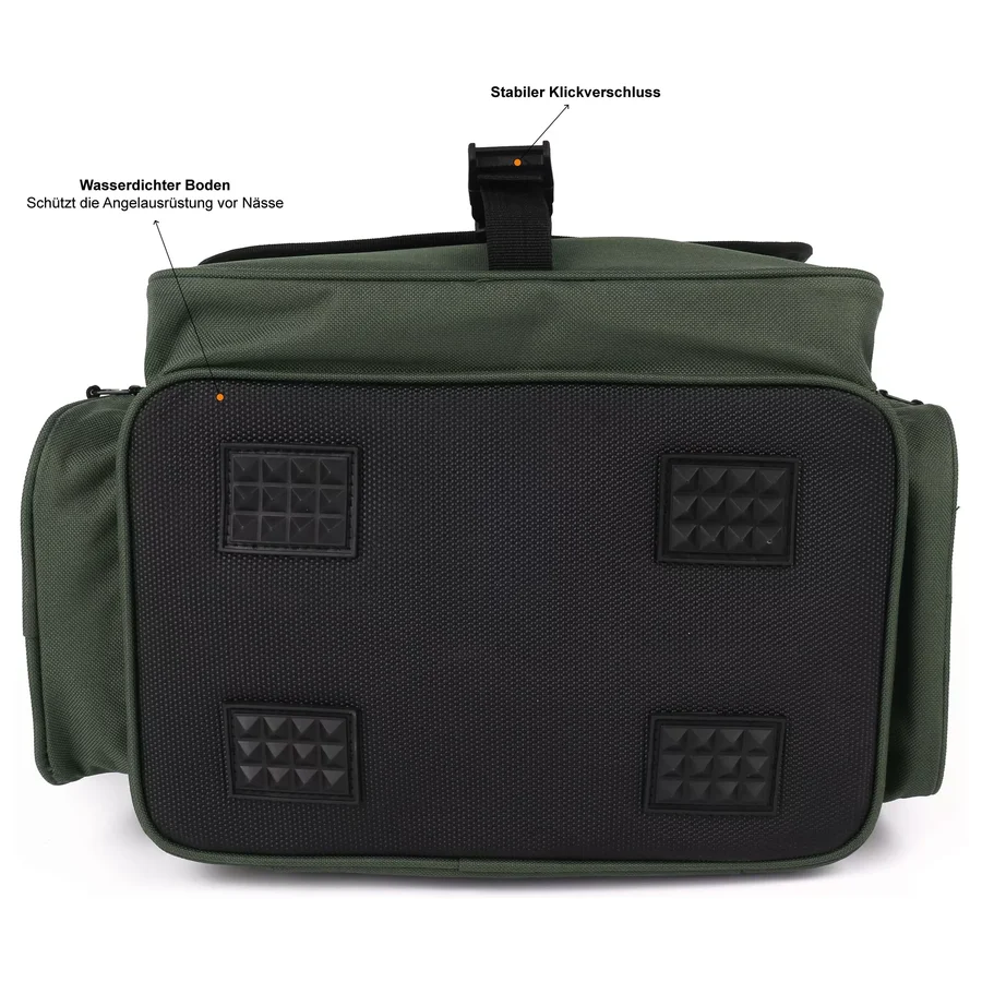 Set mit Kescher 2,10 m, Hakenlse Zange und Angeltasche klein Zite Fishing