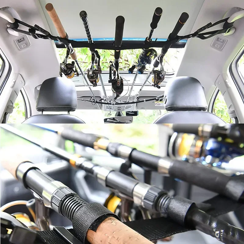 Zite Fishing Auto-Rutengurte Set als Rutenhalter