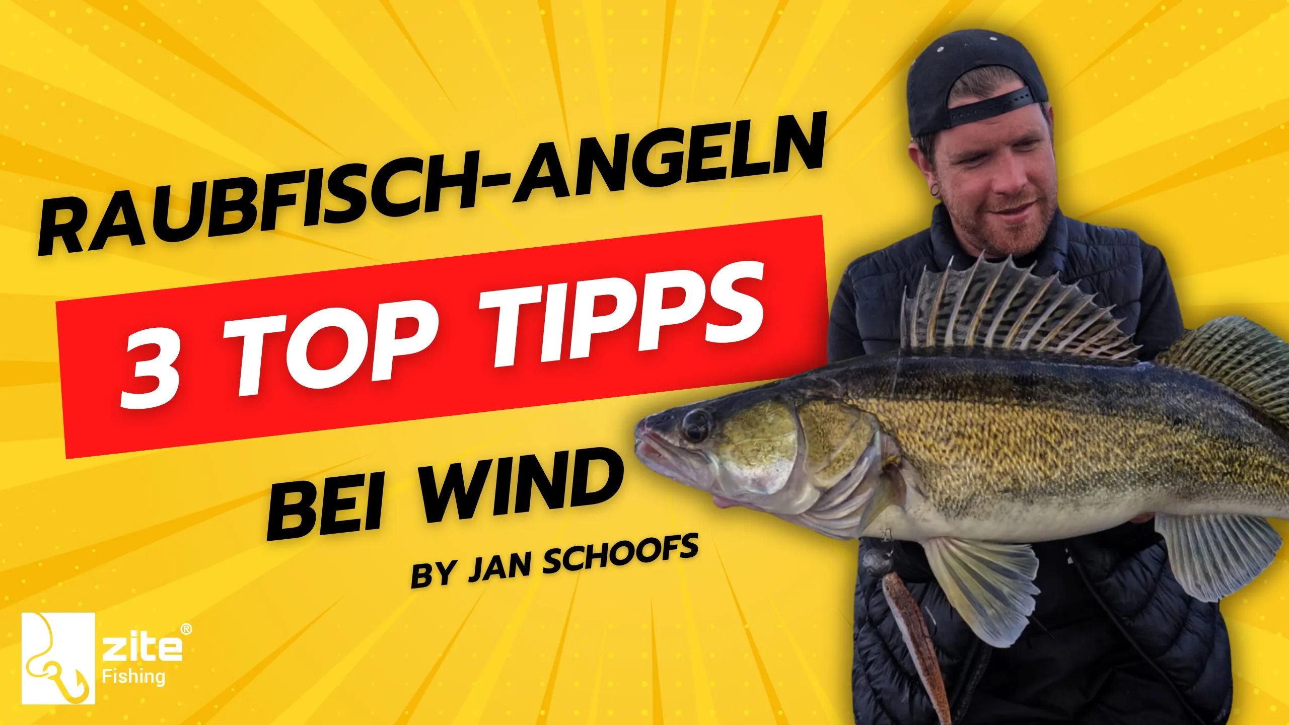 3 Tipps zum Raubfischangeln bei Wind: So macht der Profi das Beste draus & landet Barsche & Zander!