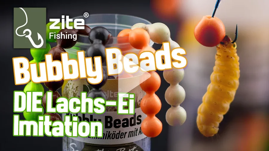 Bubbly Beads sind der perfekte Auftrieb für deine Bienenmaden oder Solo-Köder