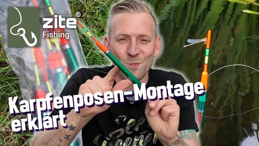 So geht die Karpfenpose Montage! Teamangler Tim zeigts euch!