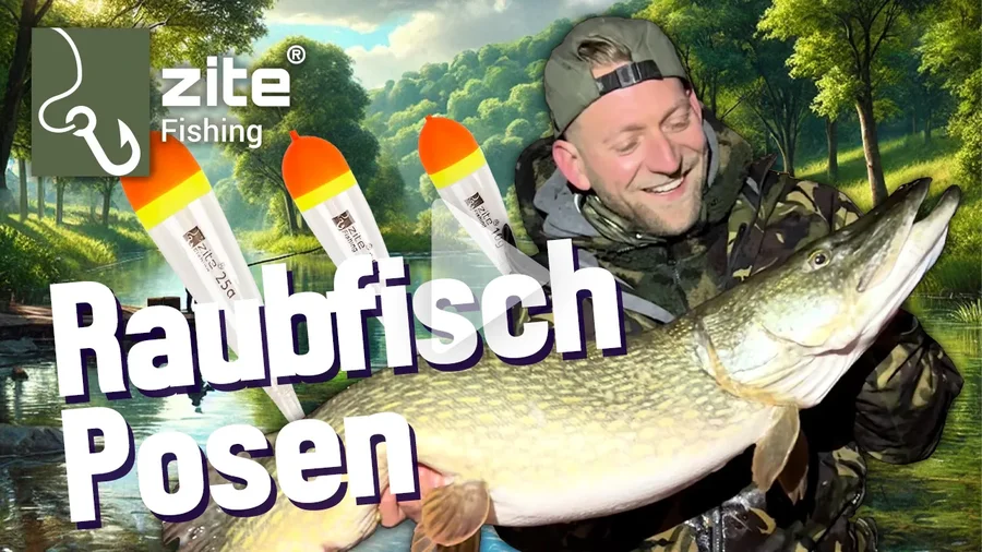 Raubfisch-Posen bringen dich zum Hecht! So geht die Montage
