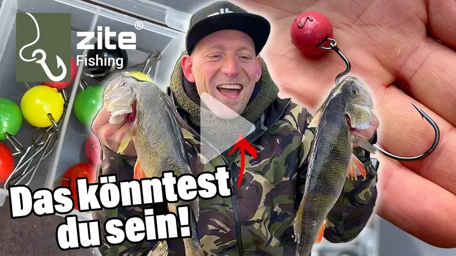 Fette Barsch-Dublette mit der Zite Fishing Inzite Craw und Cheburashka Montage