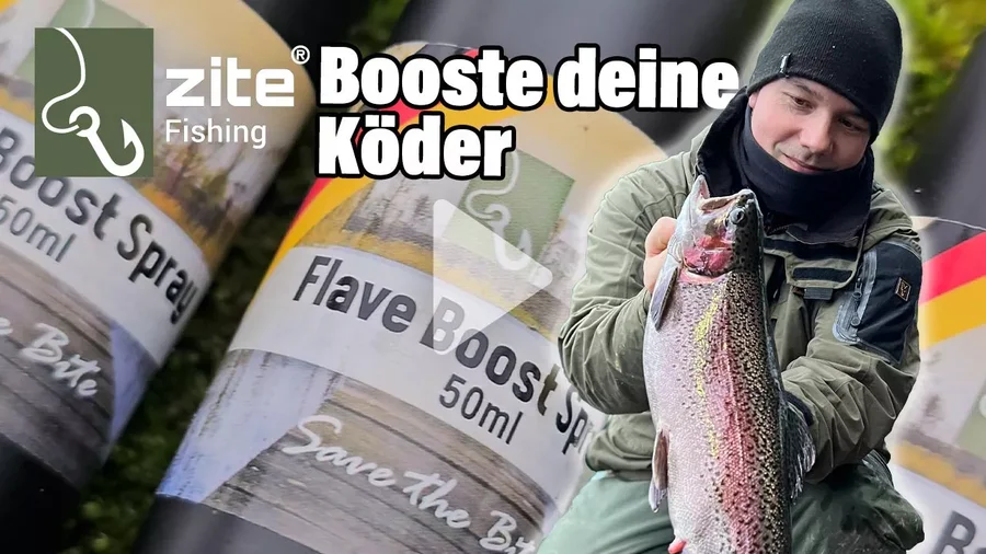 Booste jeden Köder mit dem Zite Fishing Flave Boost Spray - Der Fangquoten Booster