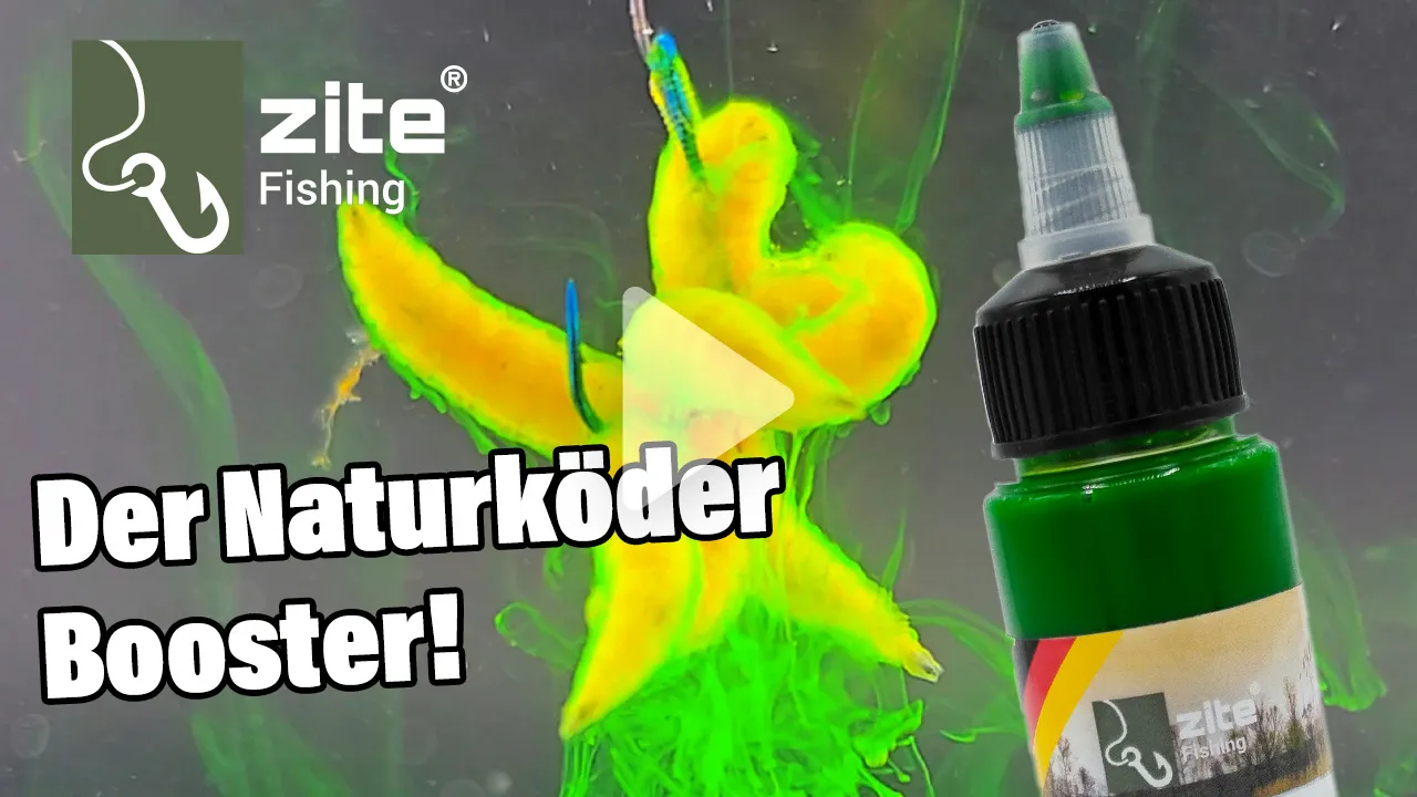 Naturköder ganz einfach mit Zite Fishing Bait Smog Boosten!