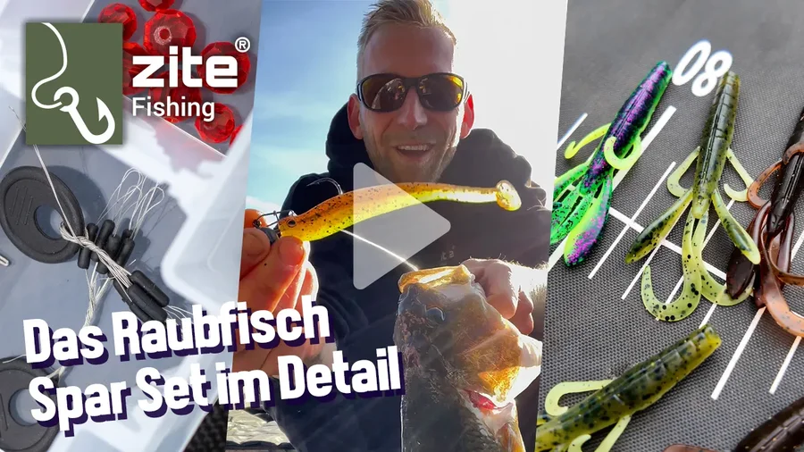 Was ist alles in dem Raubfisch Spar Set von Zite Fishing? Teamangler Tim nimmt das Set unter die Lupe!