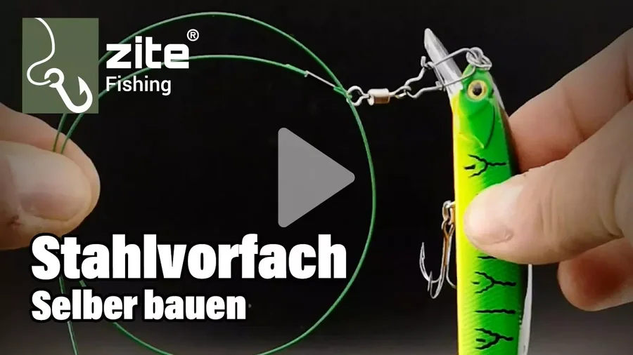 Stahlvorfächer einfach und Günstig selber bauen - Mit Zite Fishing zum schnellen Raubfischfang!