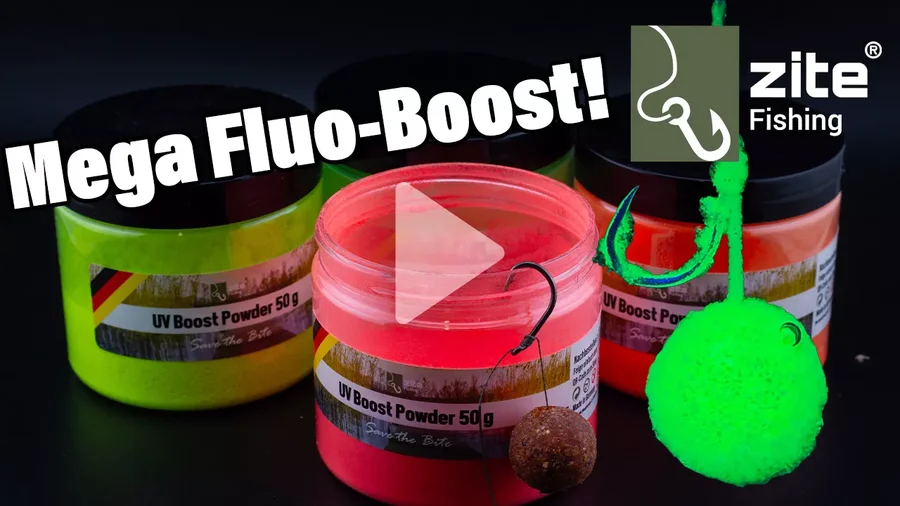 Mit UV-Boost Powder jeden Karpfen an den Haken kriegen - So einfach gehts!